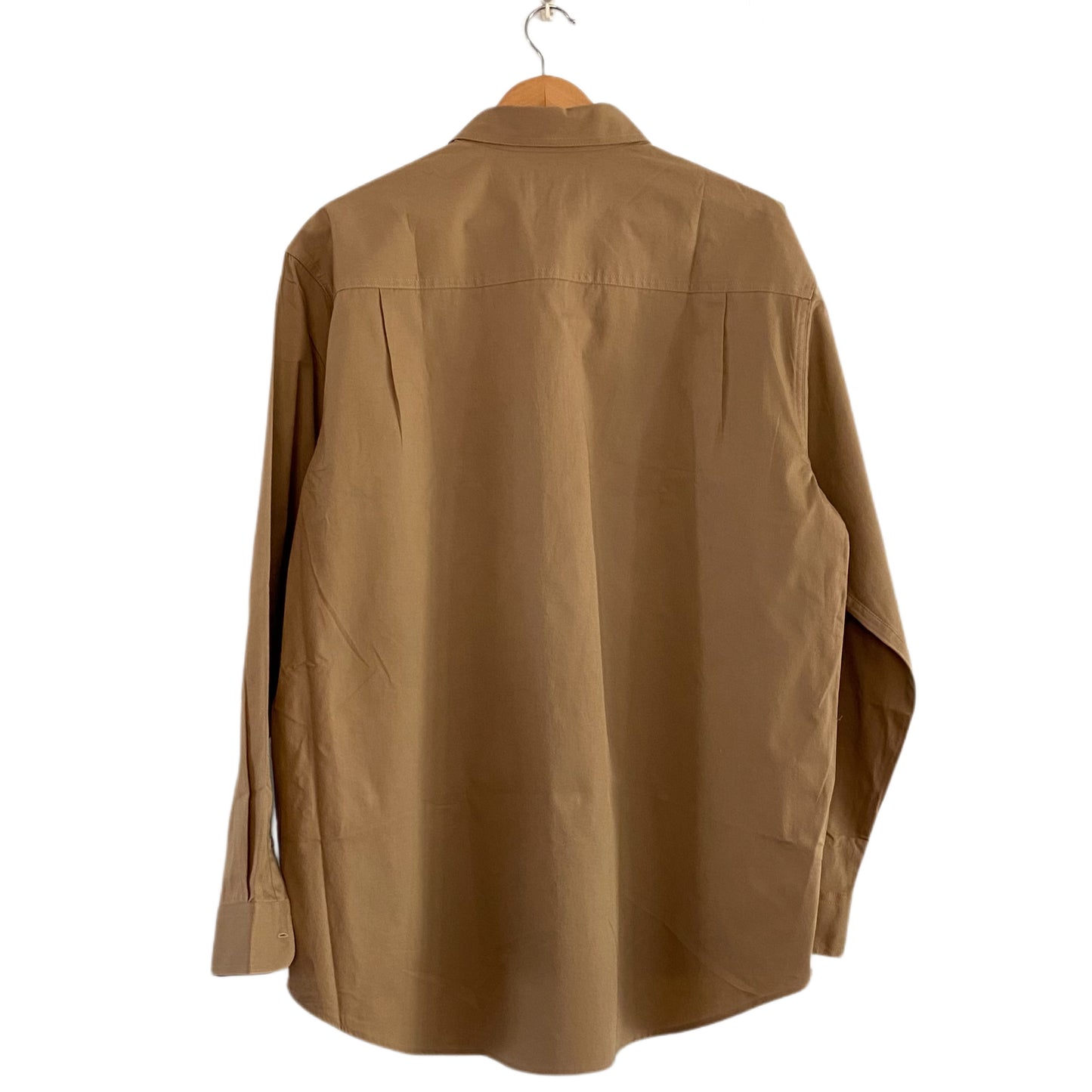 Mens long sleeve work shirt - Sandy Taupe