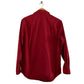 Mens long sleeve work shirt, no logo - Burgundy