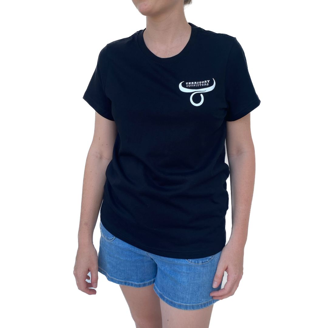 Womens cotton shirt - Black