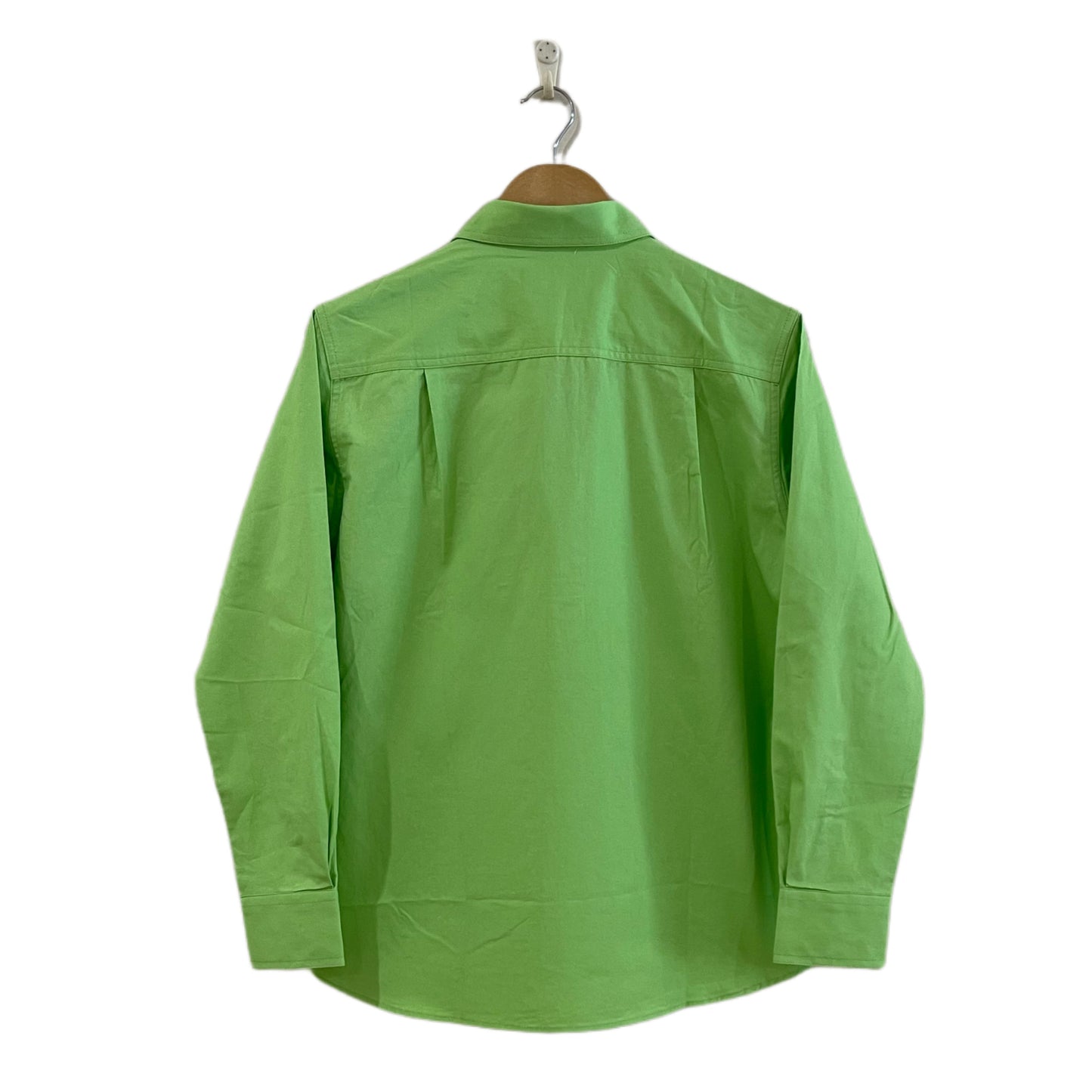 Womens long sleeve work shirt - Lime Green