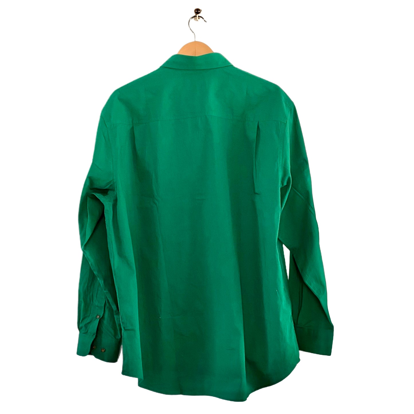 Mens long sleeve work shirt - Forest Green