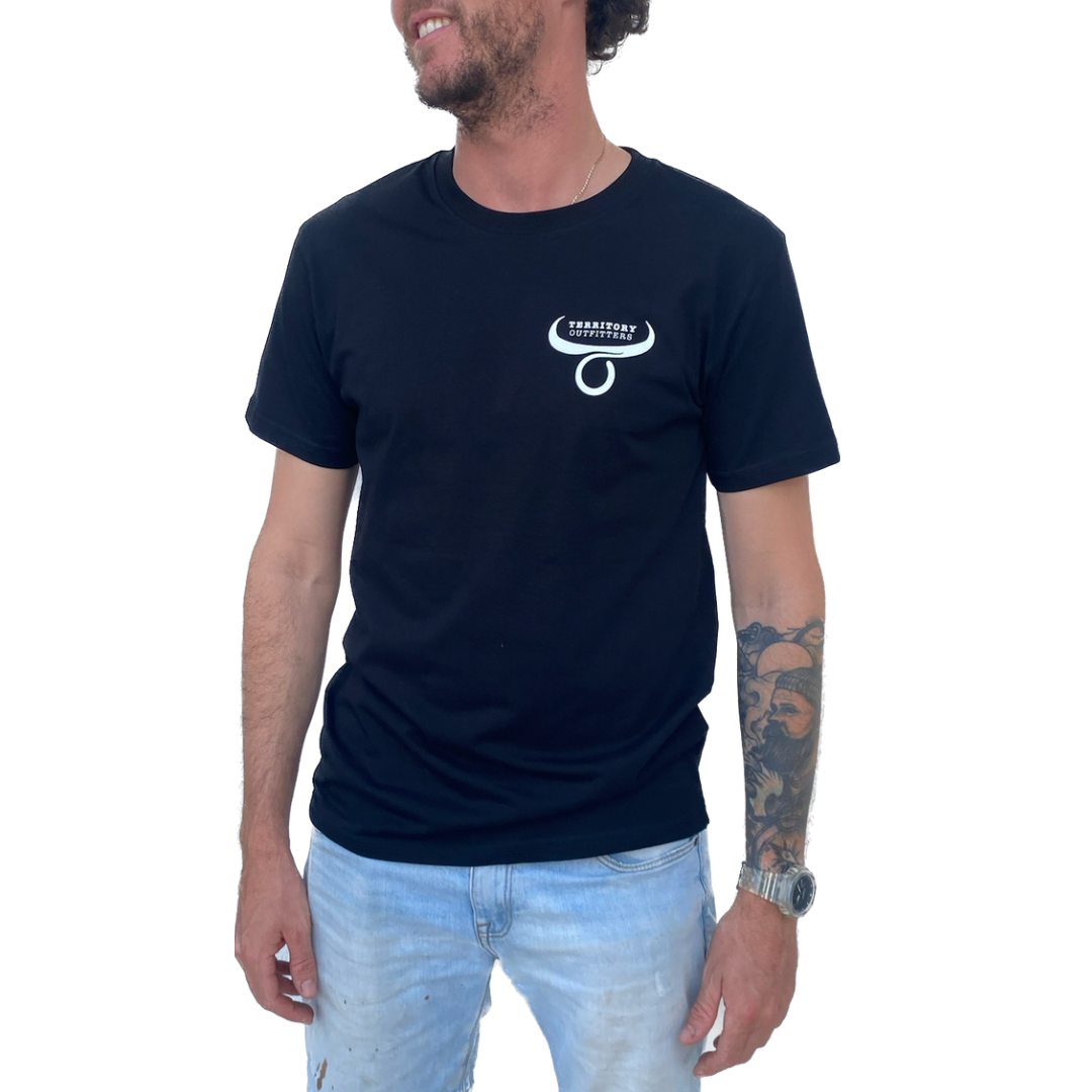 Mens cotton shirt - Black