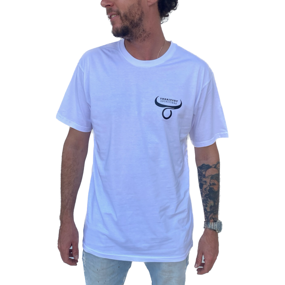 Mens cotton shirt - White