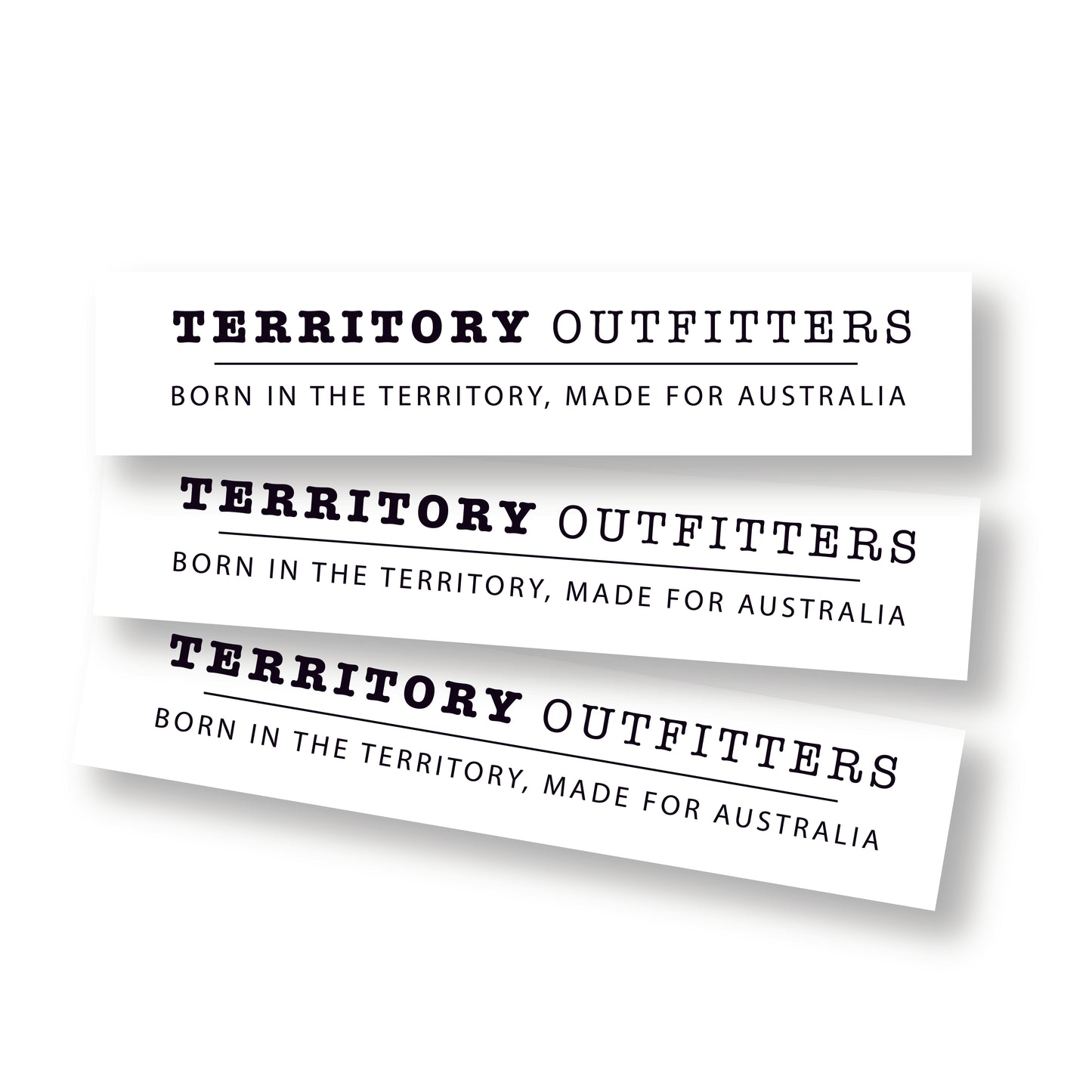 Territory Outfitters Sticker - Rectangle